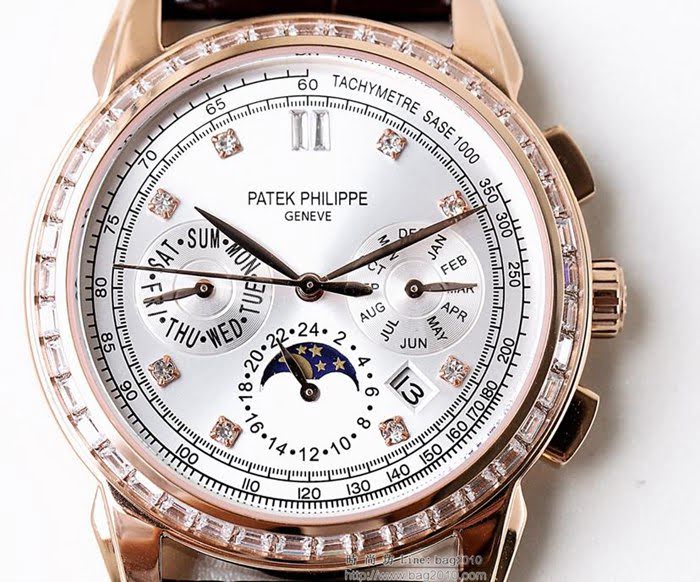 百達翡麗PATEK PHILPPE LS精品 2018新款 進口9100多功能機芯 超強防水 男士高端腕表  wssb3960